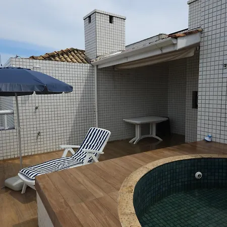 Apartamento Cobertura Duplex Pe Na Areia Bertioga Exterior photo