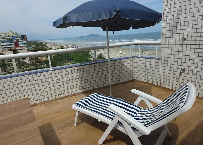Apartamento Cobertura Duplex Pe Na Areia Bertioga